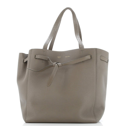Celine Phantom Tie Cabas Tote Leather Small