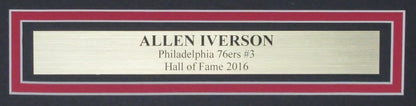 Allen Iverson 76Ers Signed/Autographed 16X20