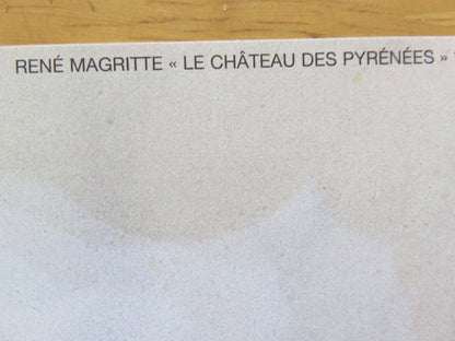 Ren Magritte Offset Art Poster Paris  2002 Exhibition