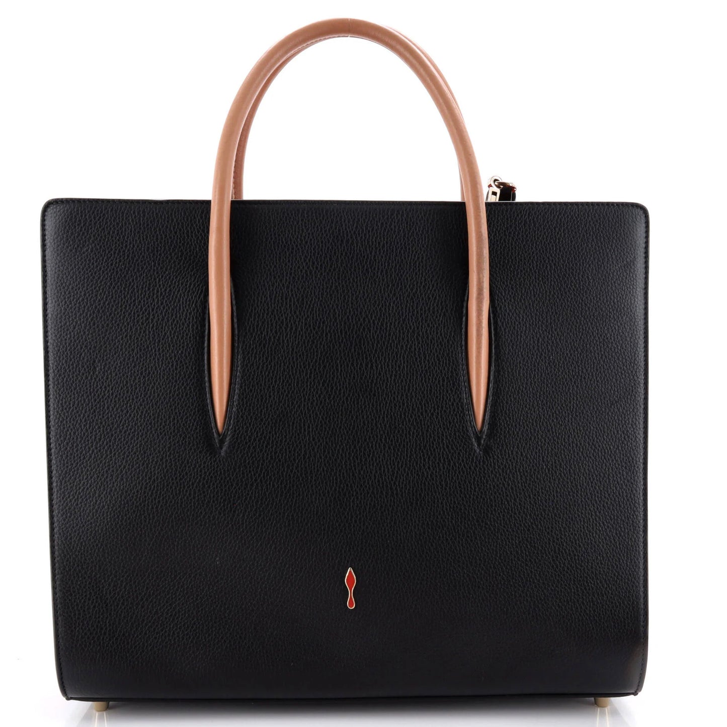 Christian Louboutin Paloma Tote Mixed Patchwork Leather Large