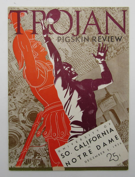 Dec. 5, 1936 So. California Vs. Notre Dame Ncaa