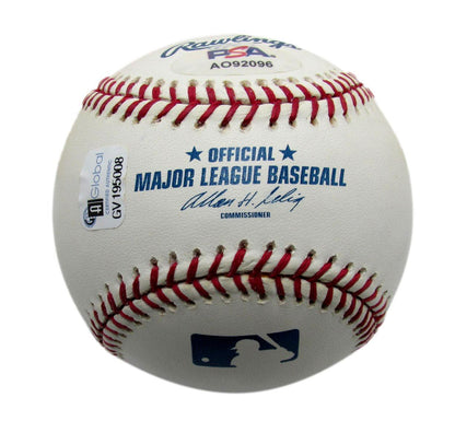 Derek Jeeter Hof Signed/Auto Oml Baseball New