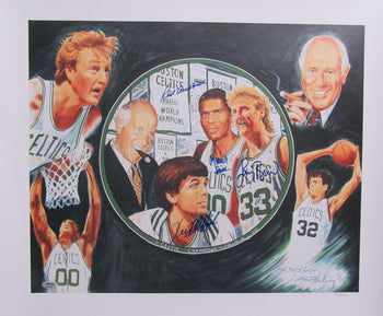Bird/Mchale/Parish/Auerbach Multi-Signed 24X20