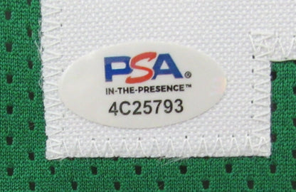 Larry Bird Hof Signed/Auto Green Custom Basketball Jersey Celtics Psa/Dna 200501