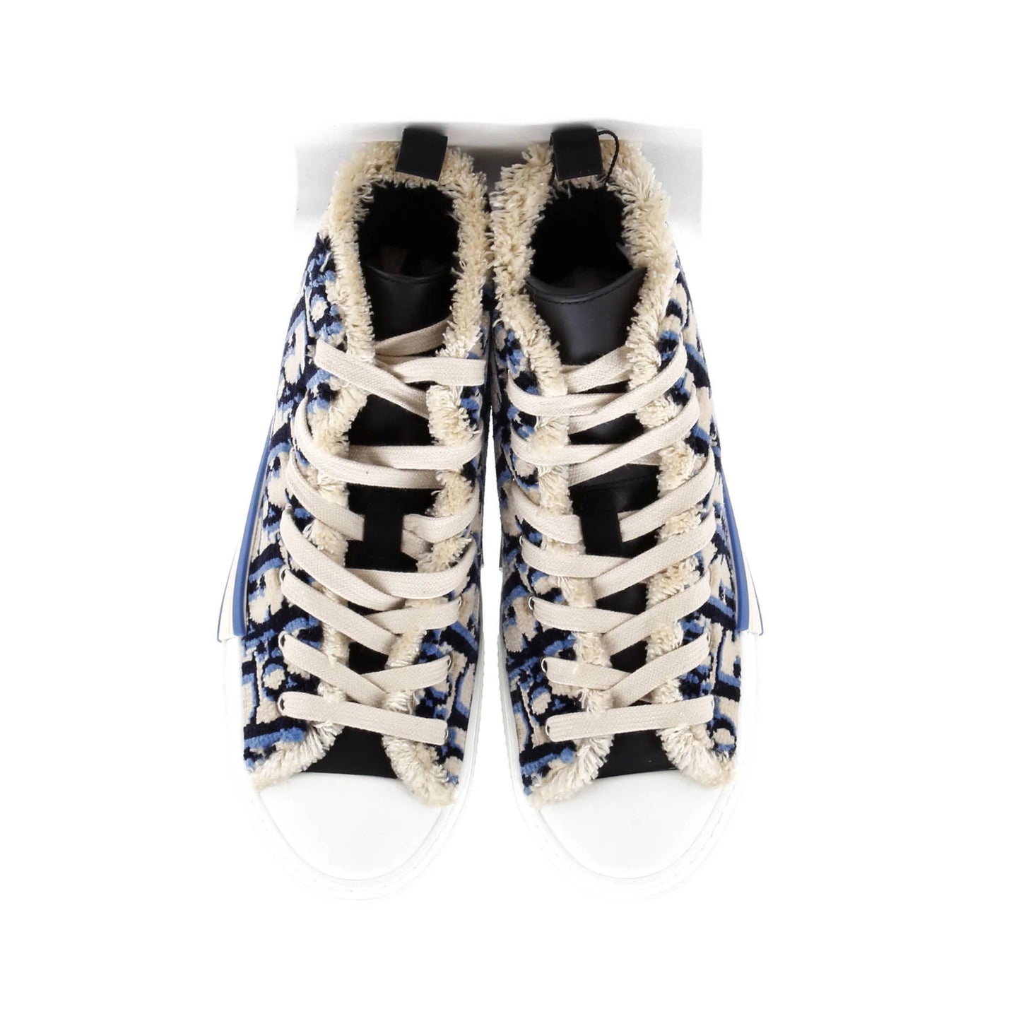 Christian Dior Men'S B23 High-Top Sneakers Oblique Tapestry