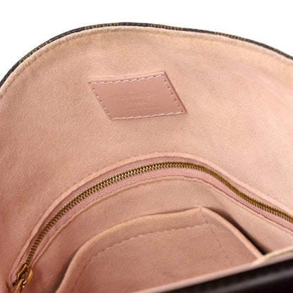 Louis Vuitton Caissa Hobo Damier With Leather