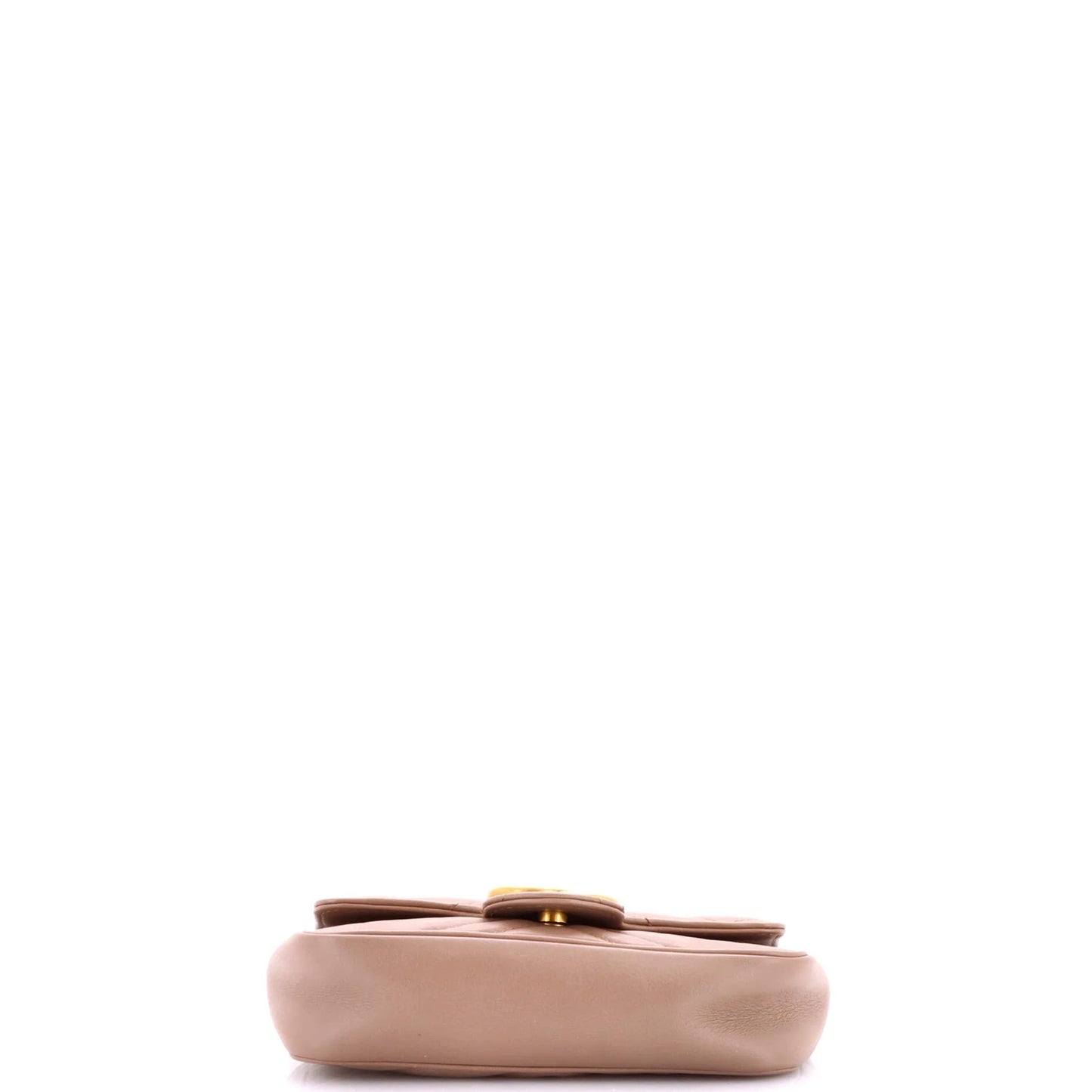 Mini Gucci GG Marmont Flap Bag Matelasse Leather