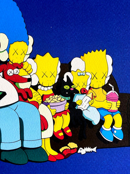 Kaws Lithograph Mori Art Museum Coa Numbered 200 Ex