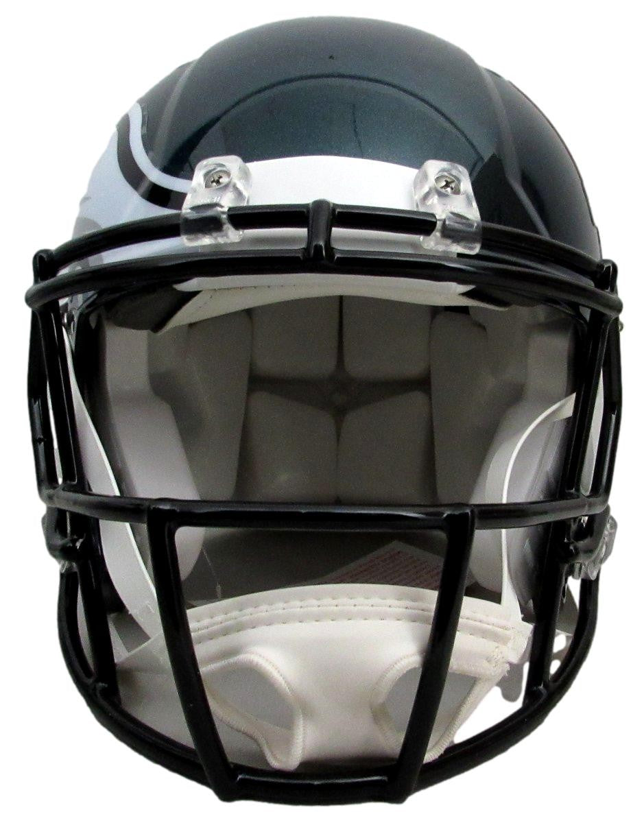 Quinyon Mitchell Signed Full Size Authentic Sb Lix Champs Helmet Eagles Psa/Dna