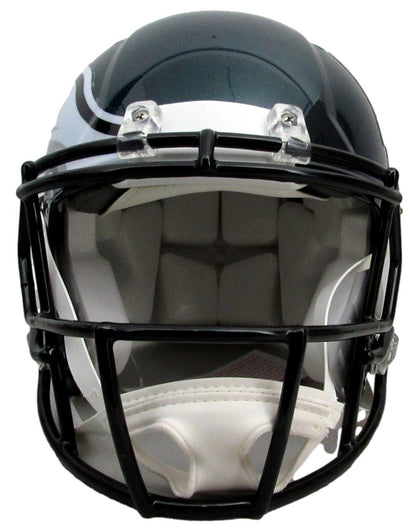 Quinyon Mitchell Signed Full Size Authentic Sb Lix Champs Helmet Eagles Psa/Dna