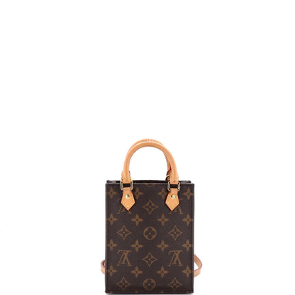 Louis Vuitton Petit Sac Plat Bag Monogram Canvas