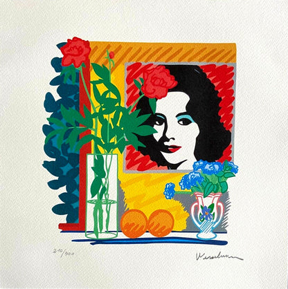Tom Wesselmann Lithograph Coa Signed Op Numbered Limited Published