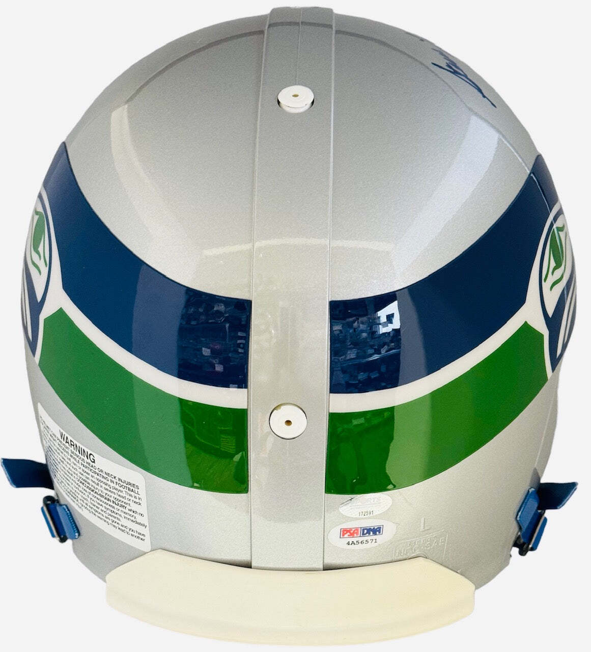 Seattle Seahawks Authentic Helmet Autographed By Steve Largent (PSA)