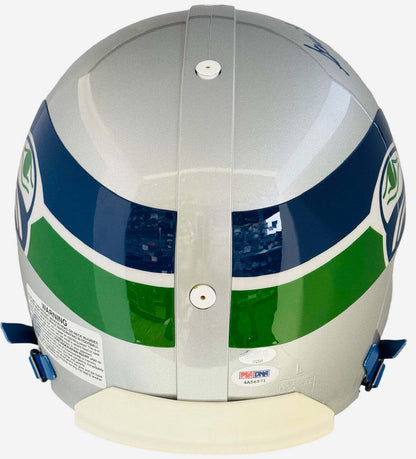 Seattle Seahawks Authentic Helmet Autographed By Steve Largent (PSA)
