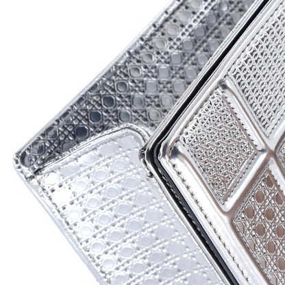 Christian Dior Diorama Flap Bag Cannage Embossed Calfskin Medium