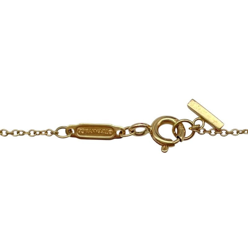 Tiffany & Co. T Smile Small Necklace Gold K18Yg