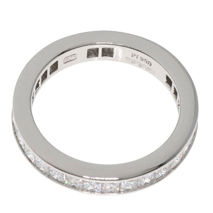 Harry Winston Ring Princess Eternity Platinum