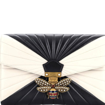 Gucci Queen Margaret Clutch Colorblock Leather