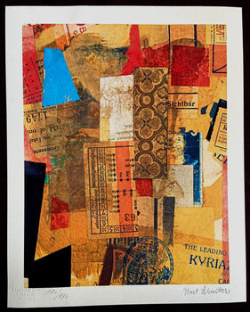 Kurt Schwitters Lithograph Certified 180ex