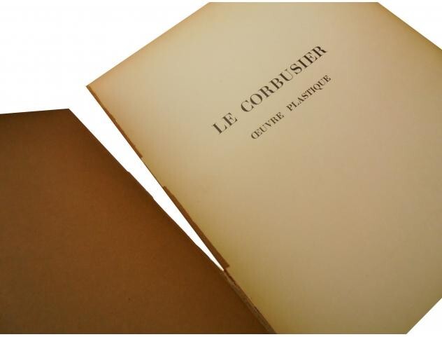 Le Corbusier - Oeuvre Plastique Peintures Et Dessins D'Architecture 1938 French