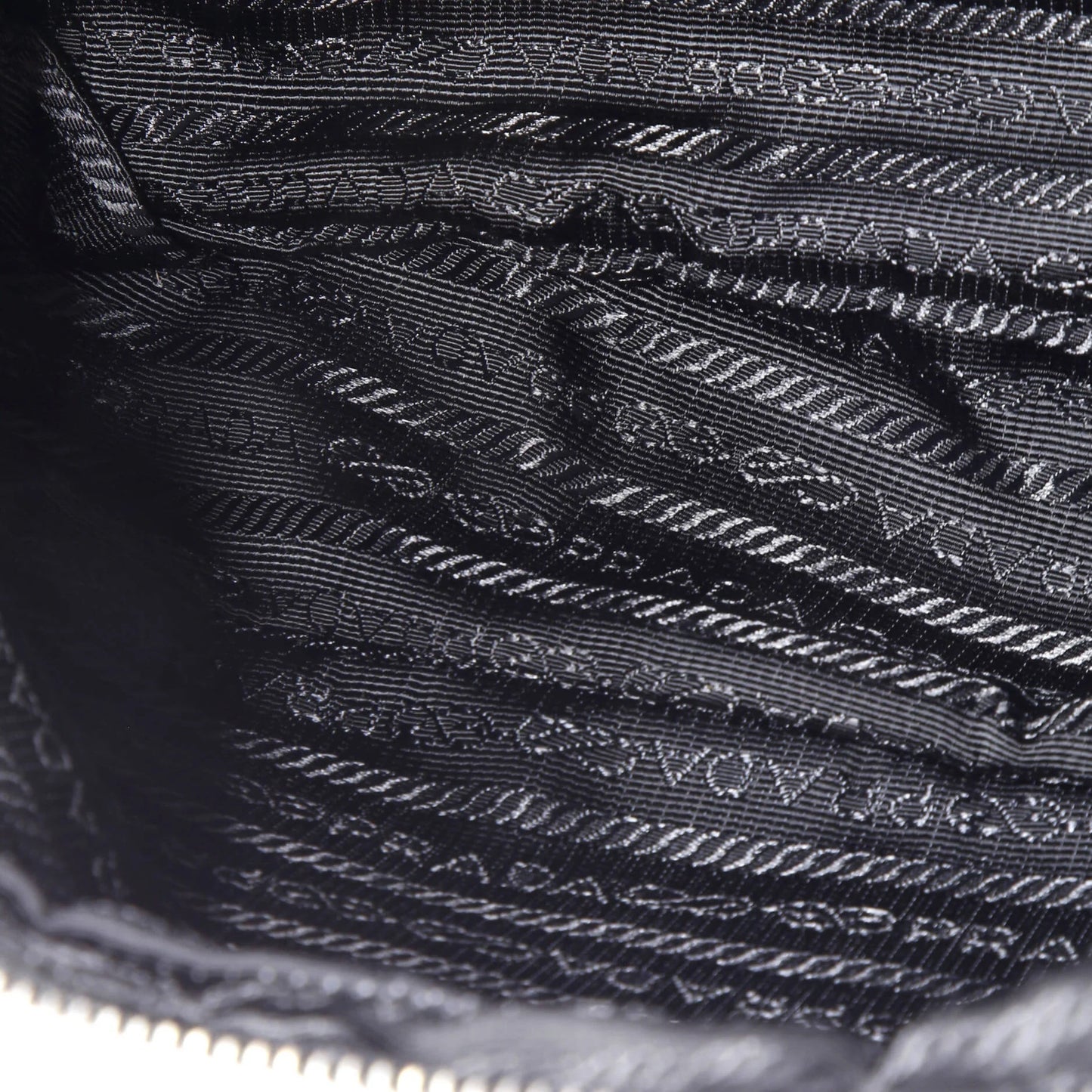 Prada Front Pocket Belt Bag Vitello Daino