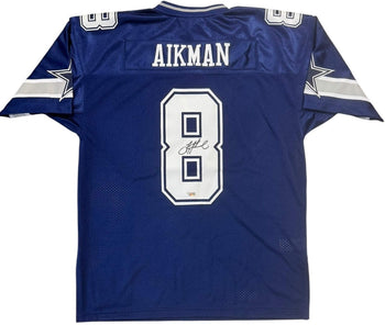 Troy Aikman Autographed Cowboys Authentic Mitchell & Ness Jersey (Fanatics)