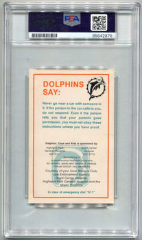 Dan Marino 1984 Police Autographed 