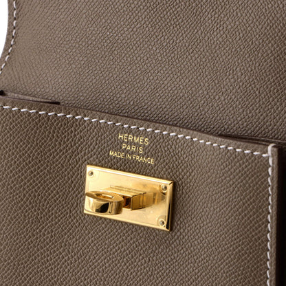 Hermes Kelly Pocket Compact Wallet Epsom