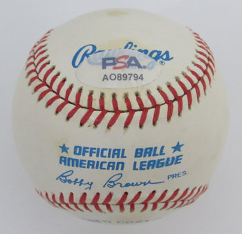 Bill Dickey Hof Signed/Autographed Oal Baseball