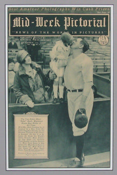 Mid-Week Pictorial Newspaper Oct 14, 1926 Babe