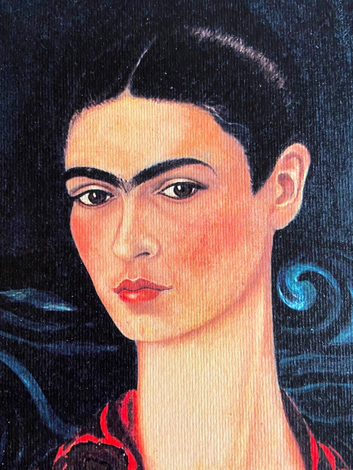 Frida Kahlo Lithograph Coa Numbered By Hand Signed Limited To 275