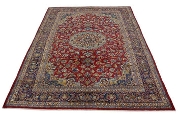 10X13 Ft Vintage Oriental Rug Traditional Thick