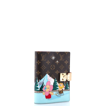 Louis Vuitton Paul Notebook Cover Limited Edition Vivienne Xmas Monogram Canvas