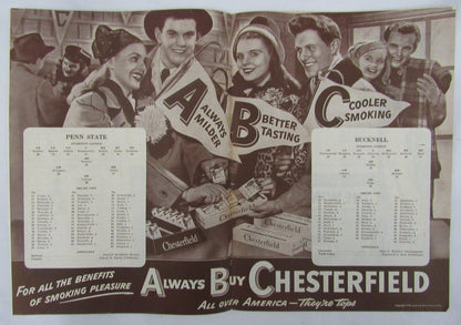 1946 Penn State Nittany Lions Vs. Bucknell  College Football Program 137577