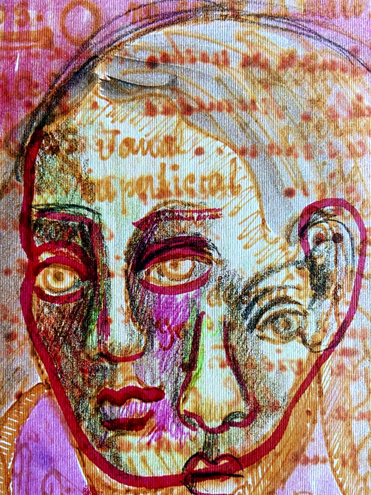 Frida Kahlo Lithograph Coa Signed Numbered By Hand In Pencil Crayon