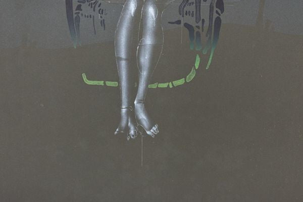 Paul Wunderlich - Twilight Ed125 Original Lithograph Signed Surrealism Art