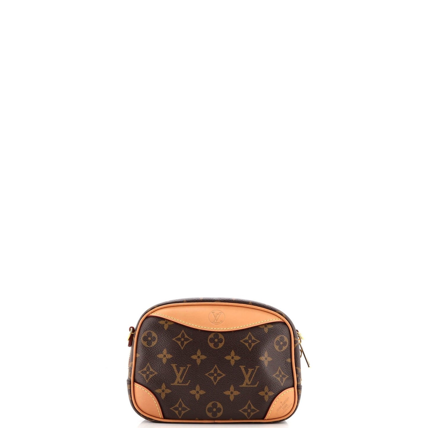Louis Vuitton Deauville Handbag Monogram Canvas Mini
