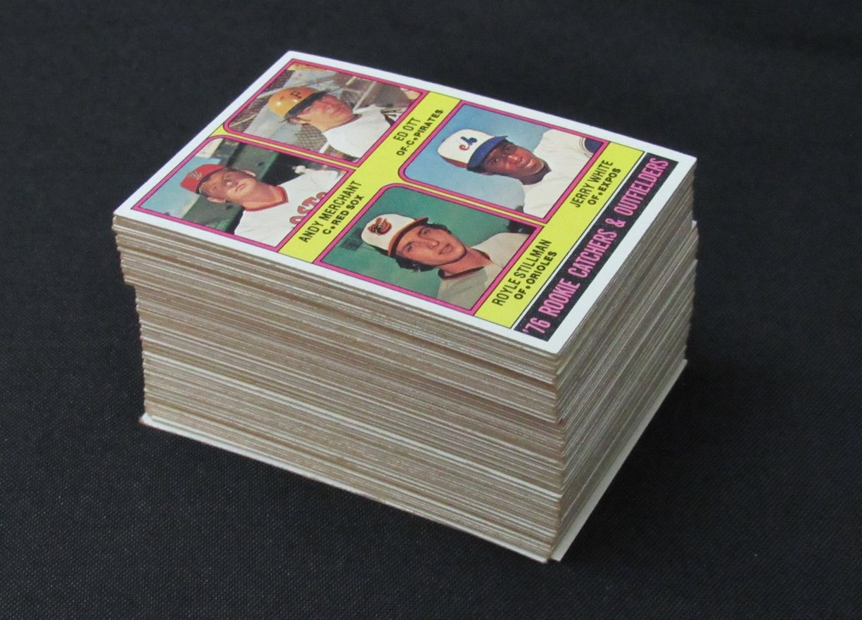 1976 Topps Baseball W/Traded Complete Set (704) Brett Rc Yount Rc Aaron 198496