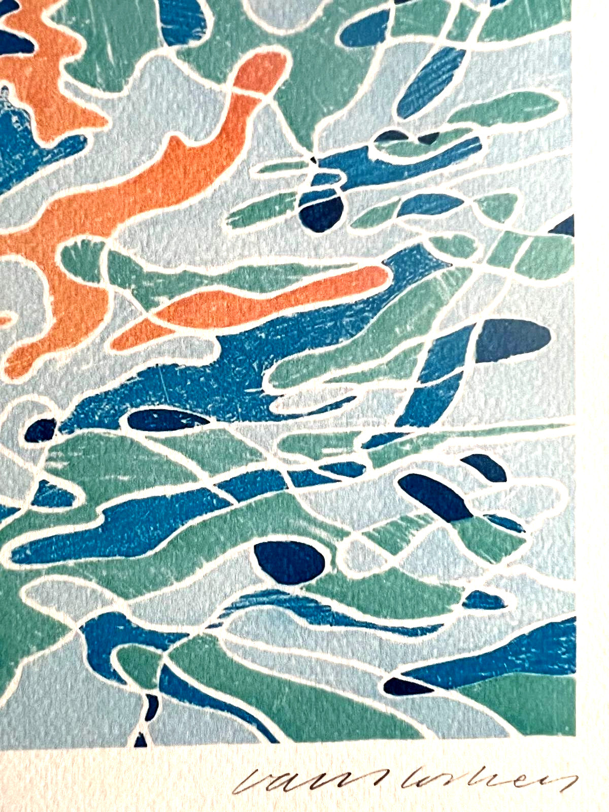 David Hockney Lithograph Coa Signed (Hand-Numbered Limited)