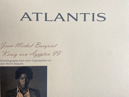 Jean-Michel Basquiat Lithograph Coa Signed Numbered