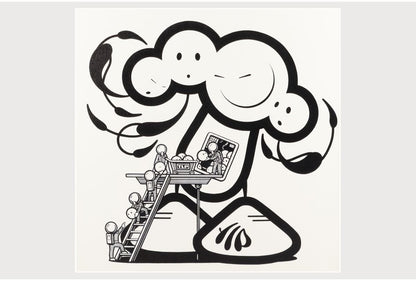 The London Police Tlp Here We Grow 2019 Signed Original Acrylic On Canvas 50Cm