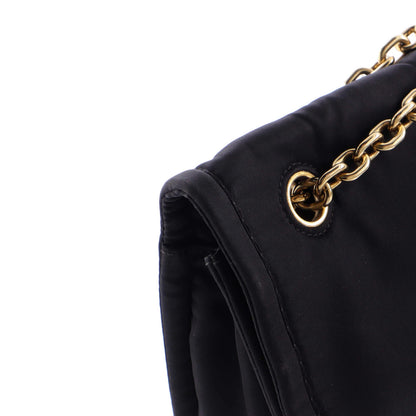 Prada Padded Chain Flap Bag Tessuto Medium