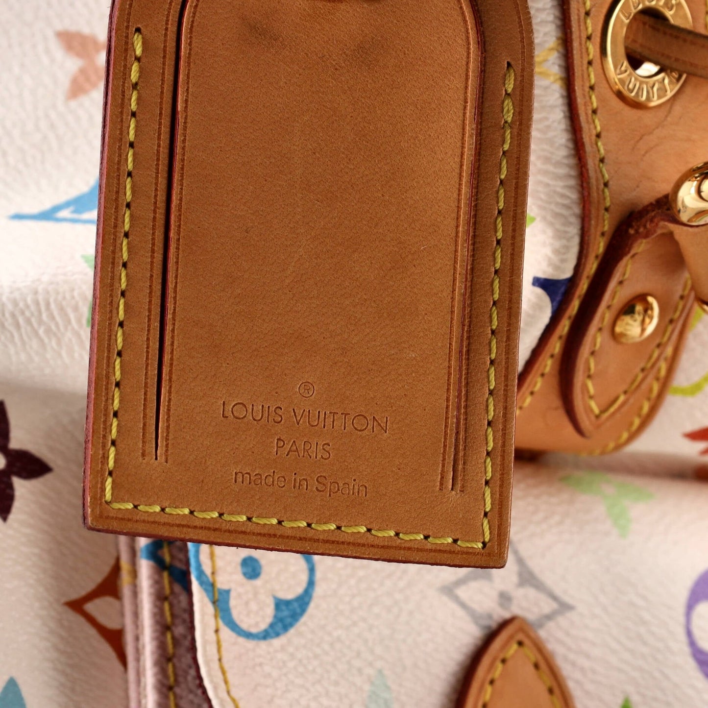 Louis Vuitton Petit Noe Handbag Monogram Multicolor