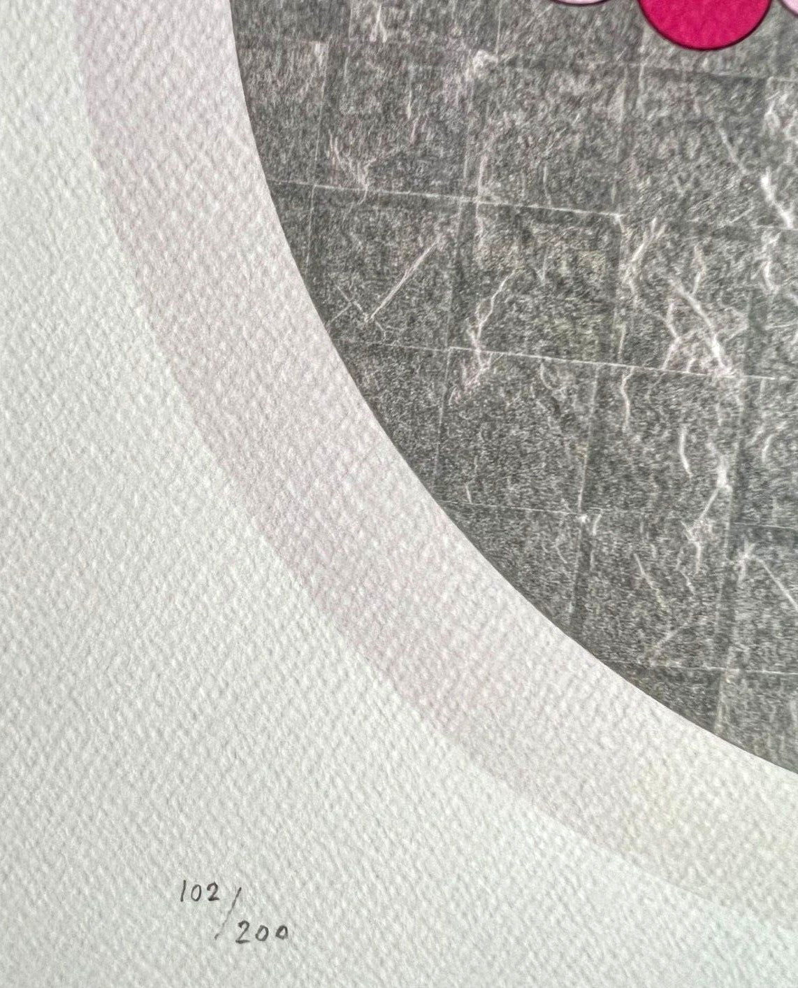 Takashi Murakami Lithograph Coa Numbered In Pencil Limited