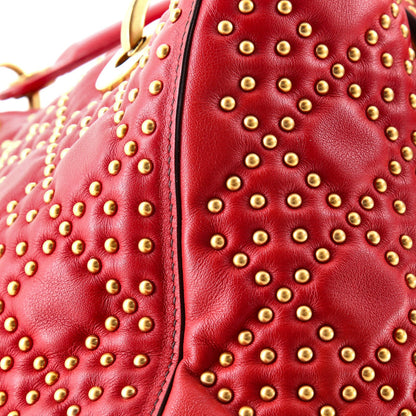 Christian Dior Supple Lady Dior Bag Cannage Studded Lambskin Medium