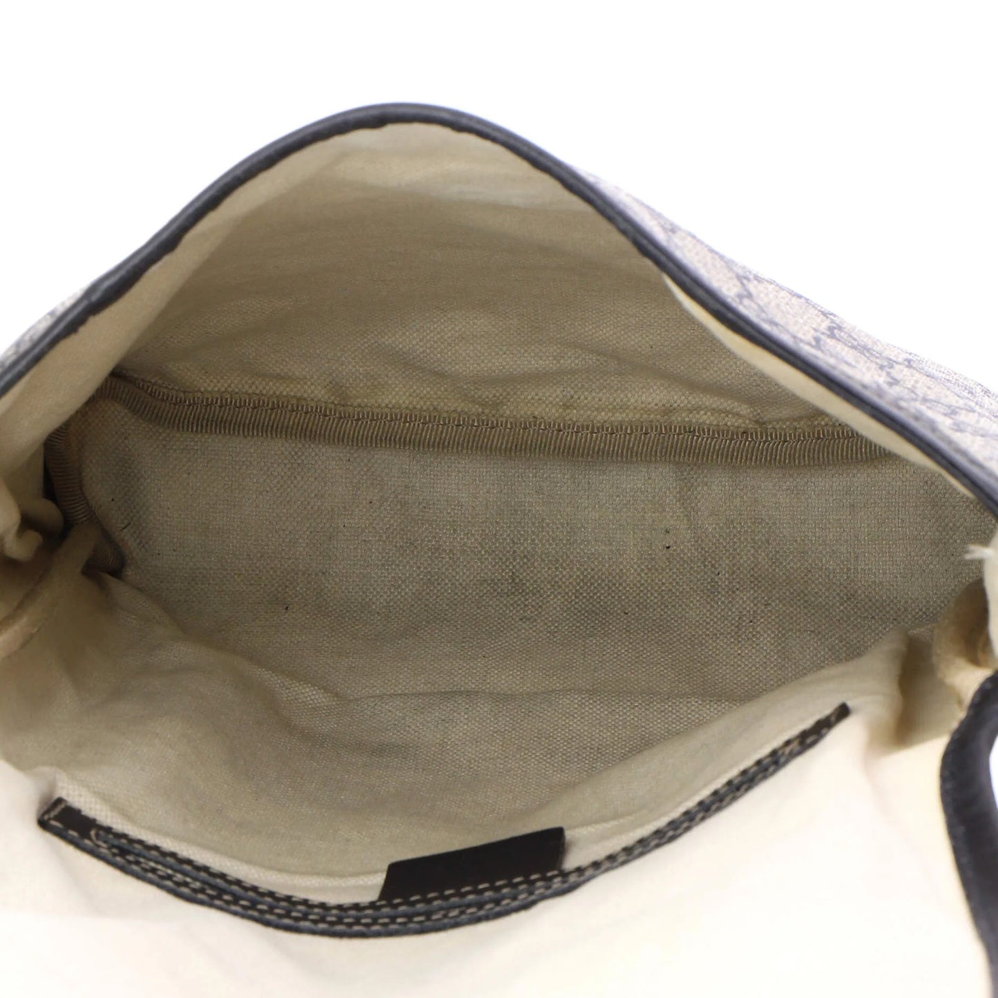 Gucci Flap Messenger Gg Coated Canvas Small