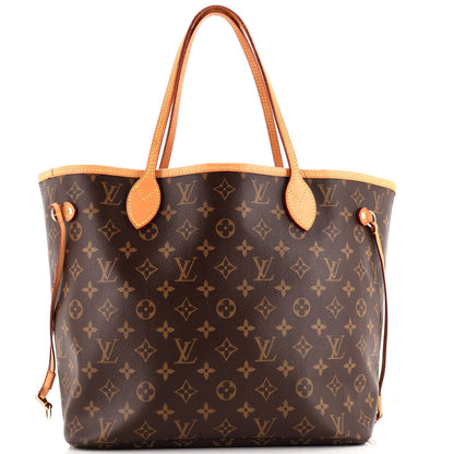 Louis Vuitton Neverfull Nm Tote Monogram Canvas Mm