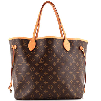 Louis Vuitton Neverfull Nm Tote Monogram Canvas Mm