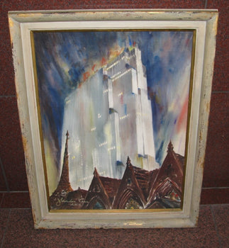 J. Gordon Carr A.W.S. Watercolor Painting 