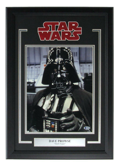 David Prowse "Darth Vader" Signed 11X14 Star Wars
